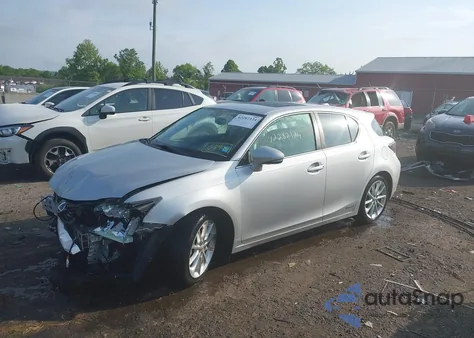 2012 Lexus Ct 200 из США, поврежденный, VIN JTHKD5BH6C2089061